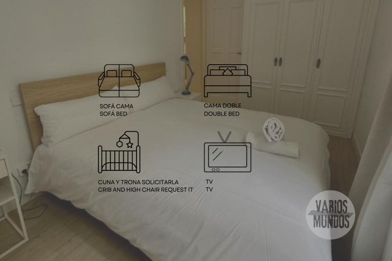 Central Loft Para 3Pax En Huertas-Cortes Madryt Zewnętrze zdjęcie